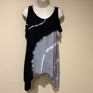 American Age cold shoulder top